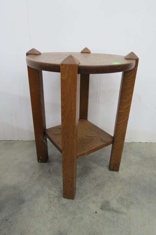 Antique Oak Stand