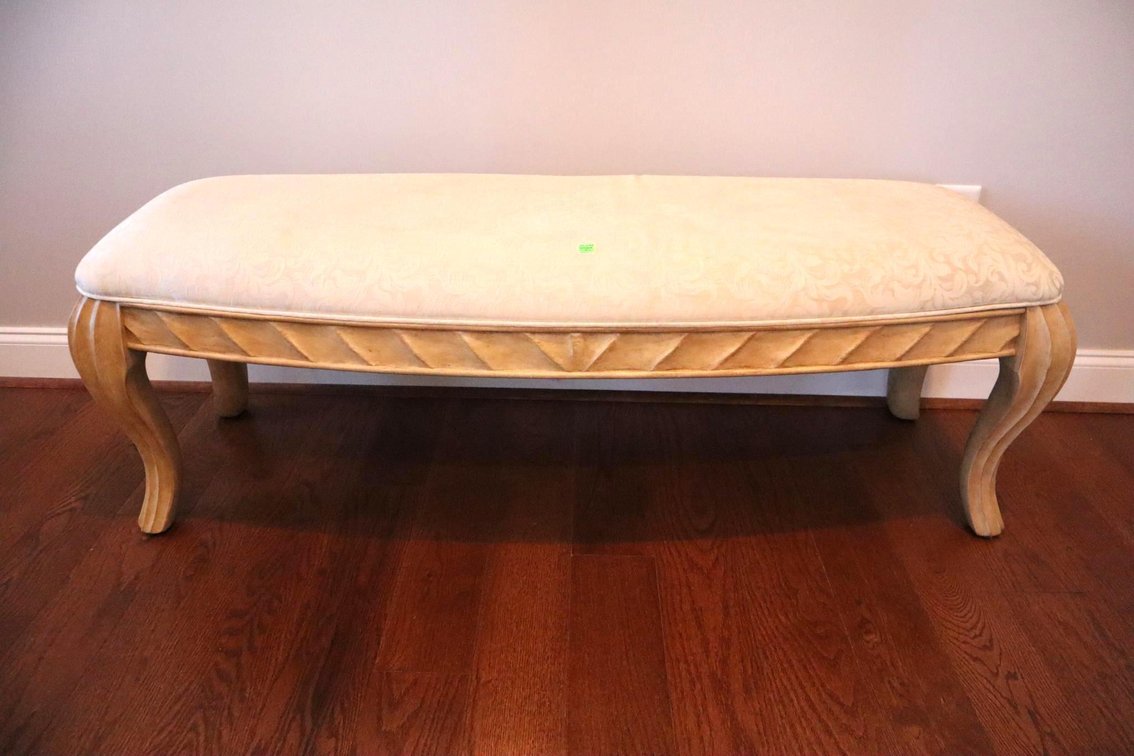 Bench With Cushion Seat