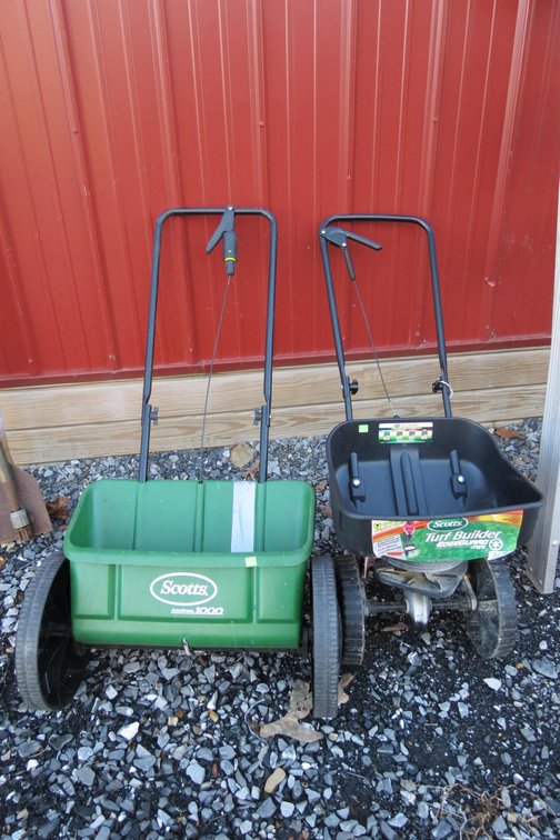 Pair of Lawn Spreaders