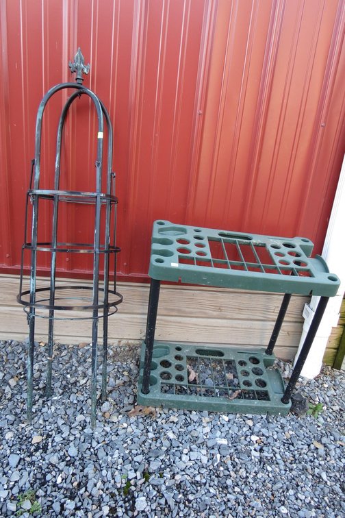 Plant Trellis and A Tool Organizer