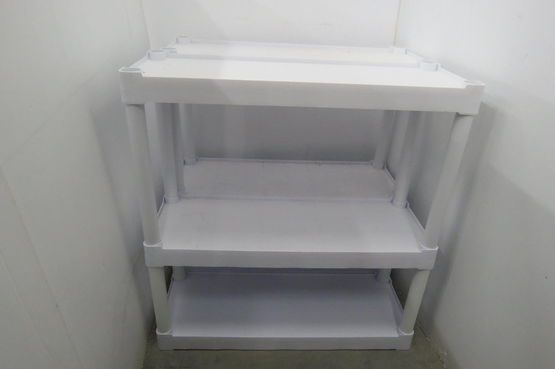 Pair of Plastic Shelves