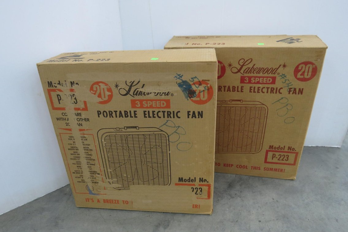 Pair of Box Fans
