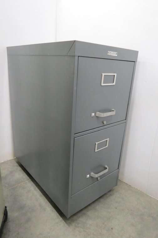 2-Drawer Metal File Cabinet
