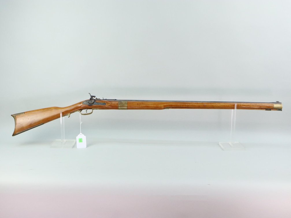45 CAL BLACK POWDER MUZZELOADER, 33" BARREL, BRASS BUTT PLATE