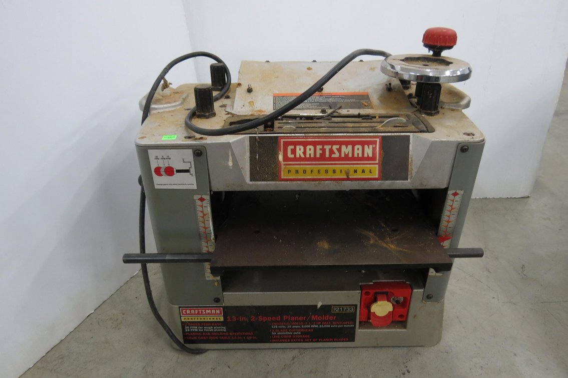 Craftsman 13-Inch 2 Speed Planer