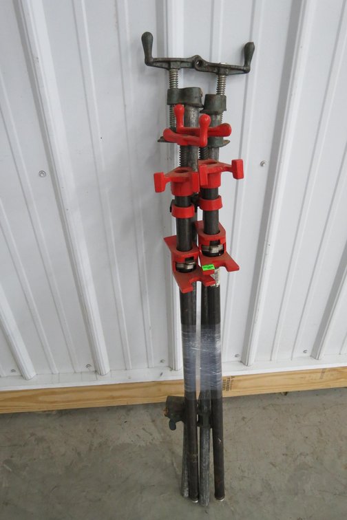 4 Woodworking Bar Clamps
