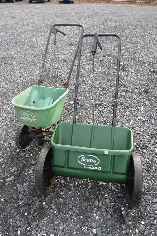 Pair of Scotts Lawn Spreaders