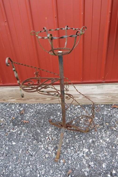 Wrought Iron Plant Stand