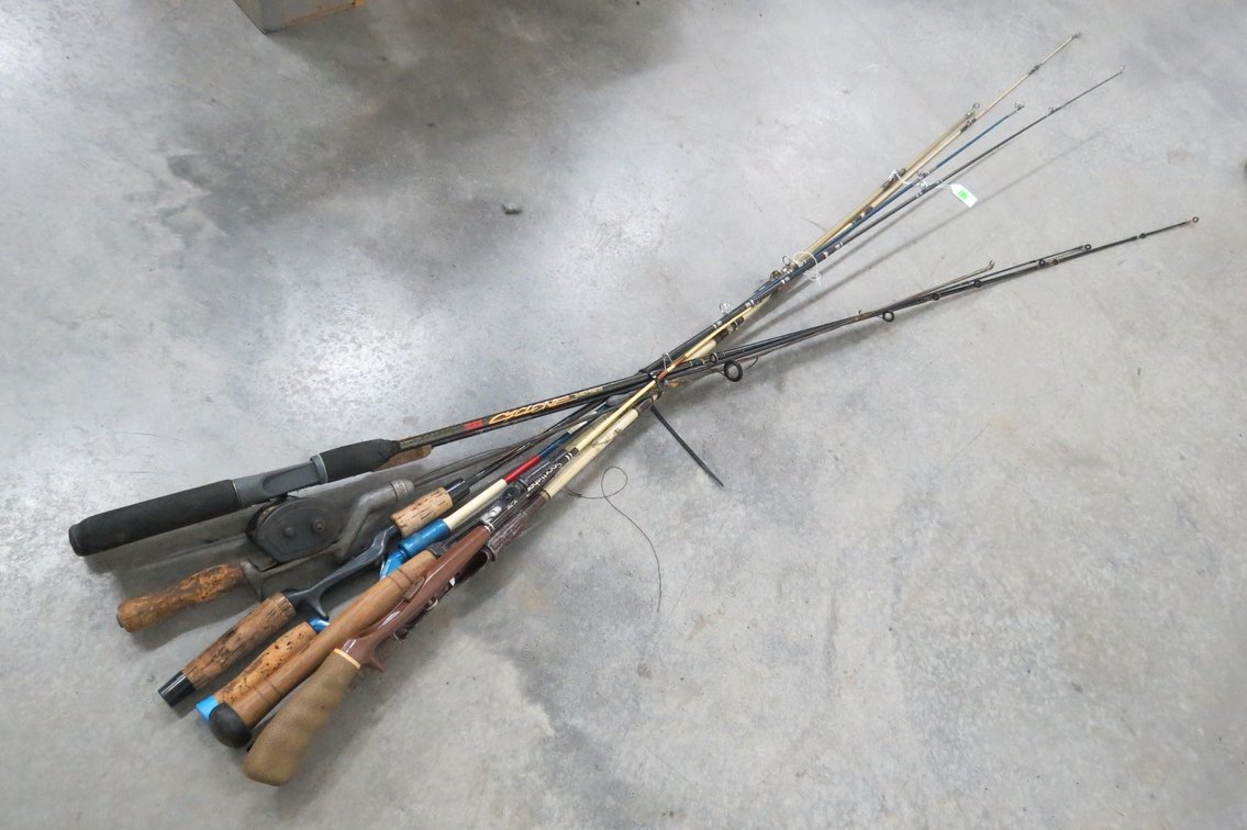 Vintage Fishing Poles