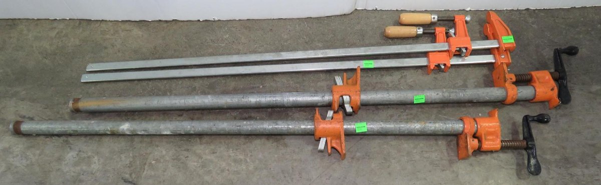 Pipe Clamps and Bar Clamps