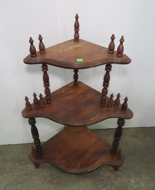 Tiered Corner Shelf