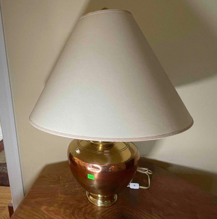 Copper Lamp