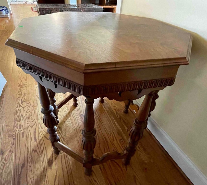Octagon Table, 30" Width