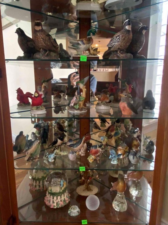 Collection Of Bird Sculptures