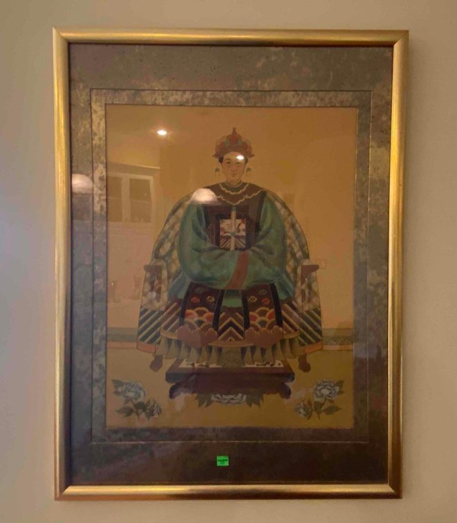Asian Art On Silk
