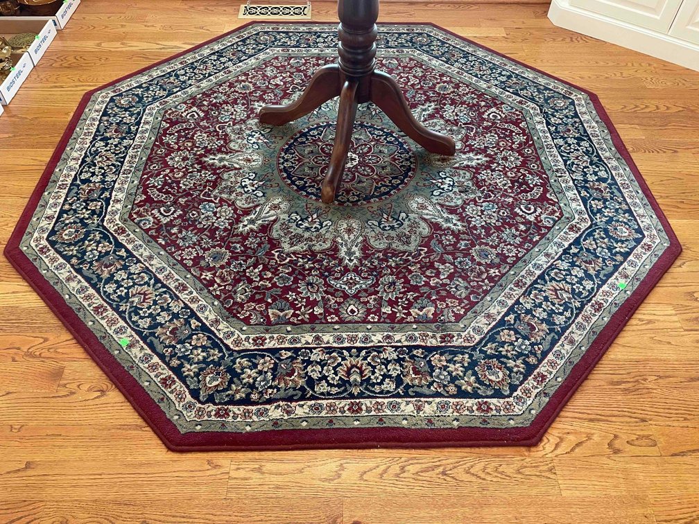 Octagon Rug, 78 In