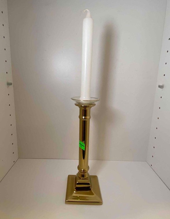 Heavy Brass Candlestick