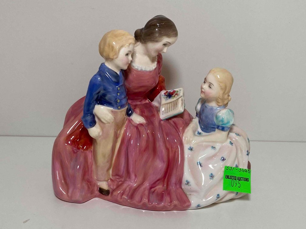 The Bedtime Story Royal Doulton Porcelain Sculpture
