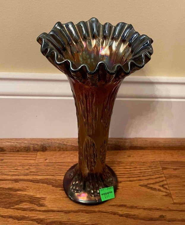 Carnival Glass Vase