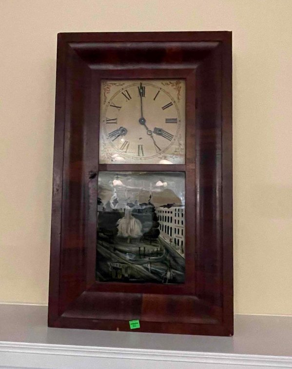 Brewster and Ingraham Weight Driven 30 Hr Clock