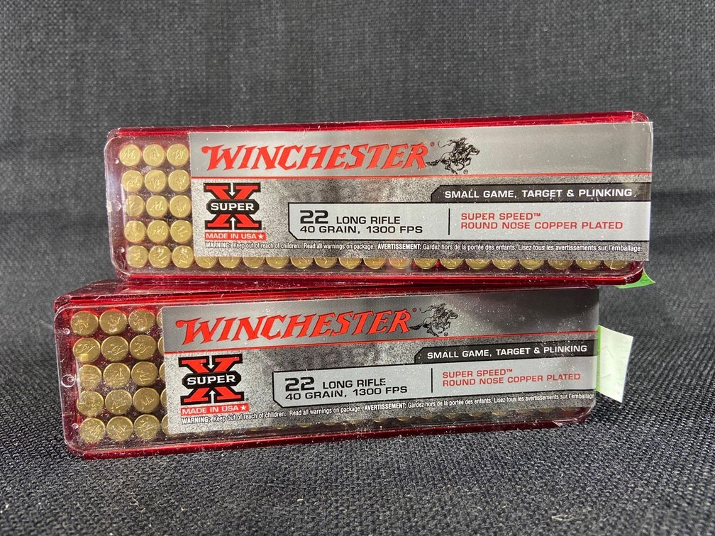 22 LR, 200 Rounds, 40 Grain, Winchester