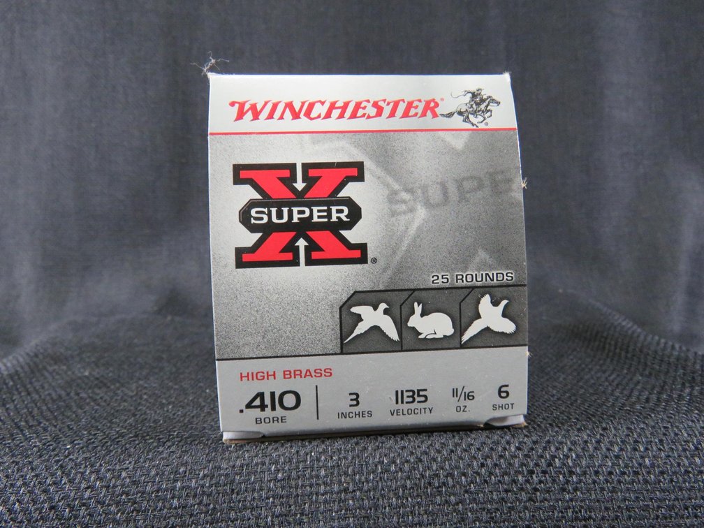 410 Bore, 25 Rounds, 3 Inch, Upland And Small Game, Winchester