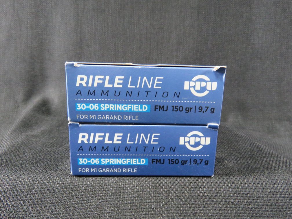 30-06 Springfield For M1 Garands, 40 Rounds, 150 Grain FMJ, Rifle Line