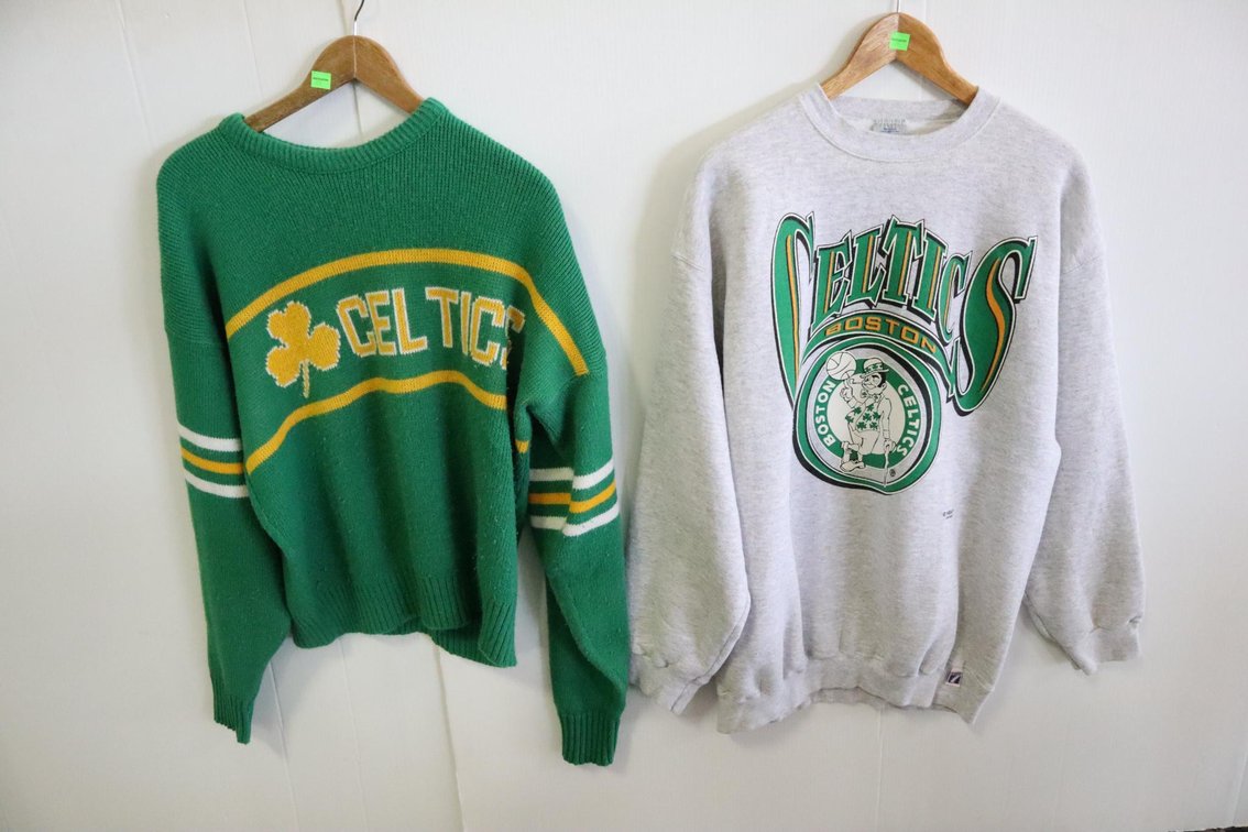 Vintage Boston Celtics Sweatshirts, Size XL