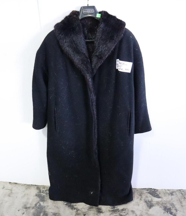 Bonwit Teller Fur Trench Coat, Unknown Size