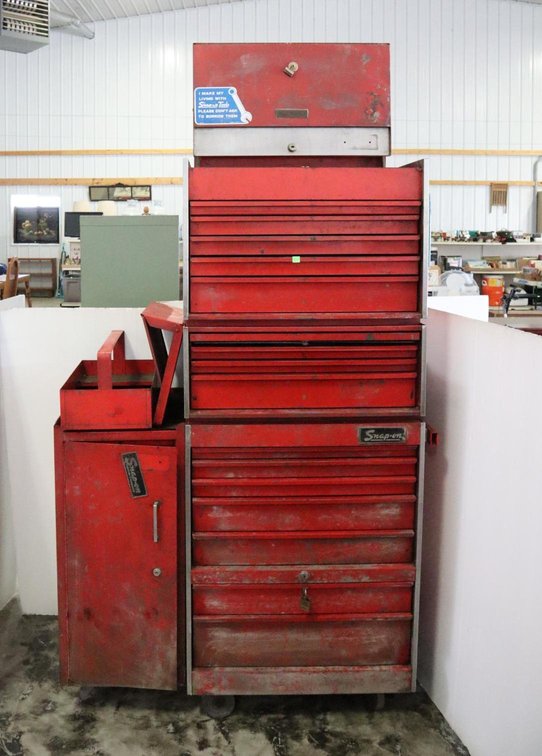 Snap-On Tool Chest With Side Cabinet