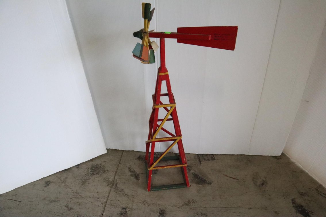 Wood Windmill, Wick's Novelties, Santa Cruz, California