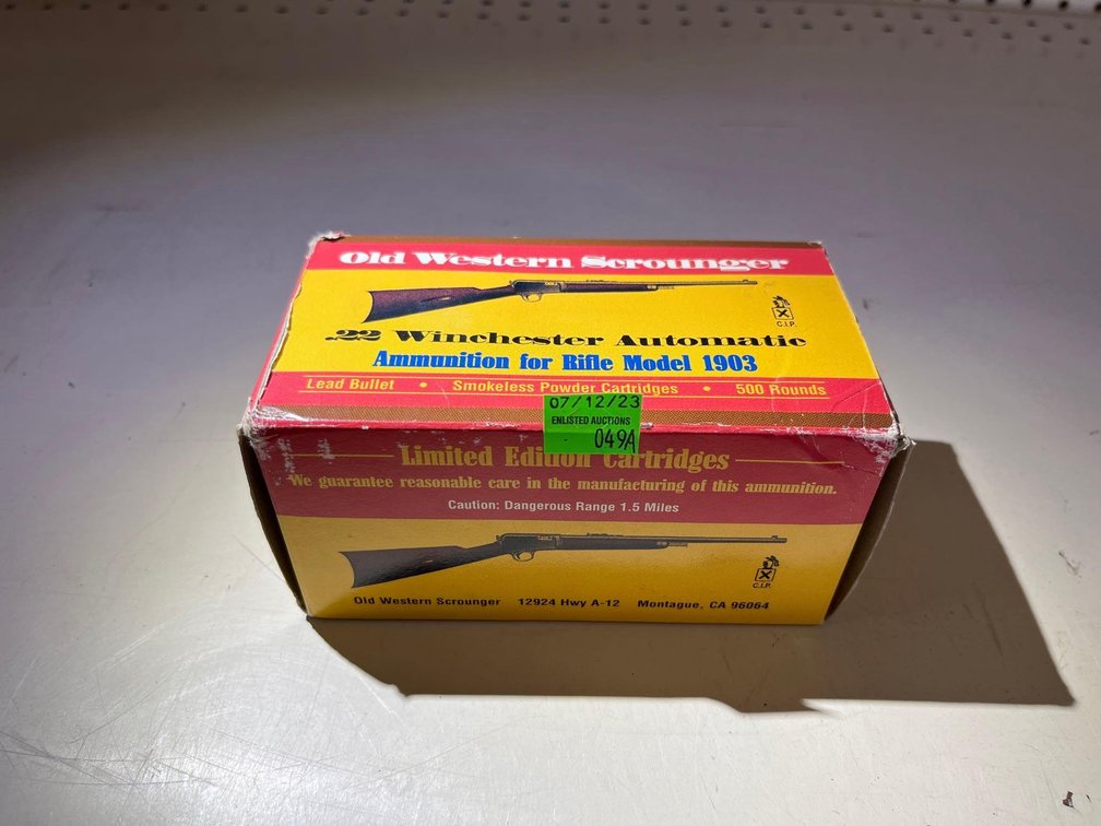 *THIS AMMO IS BEING SOLD WITH ITEM #49