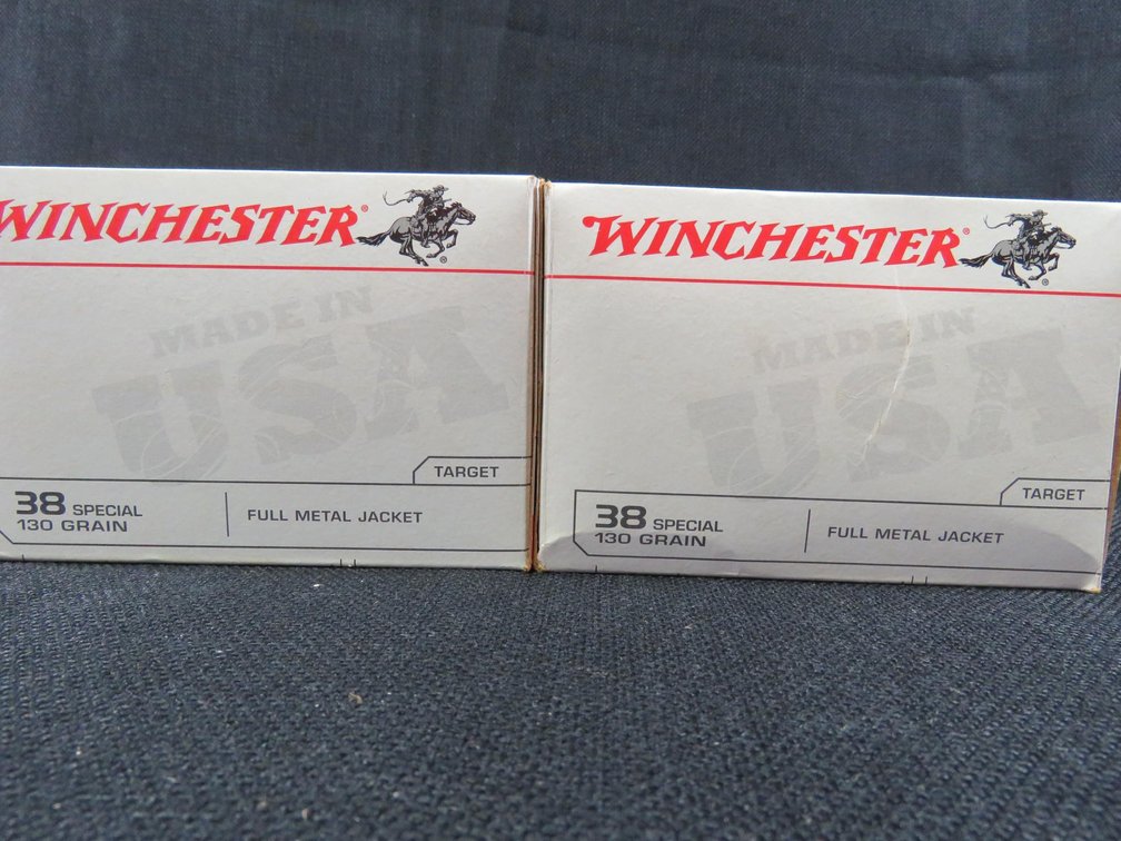 38 Special, 149 Rounds, 130 Grain Winchester