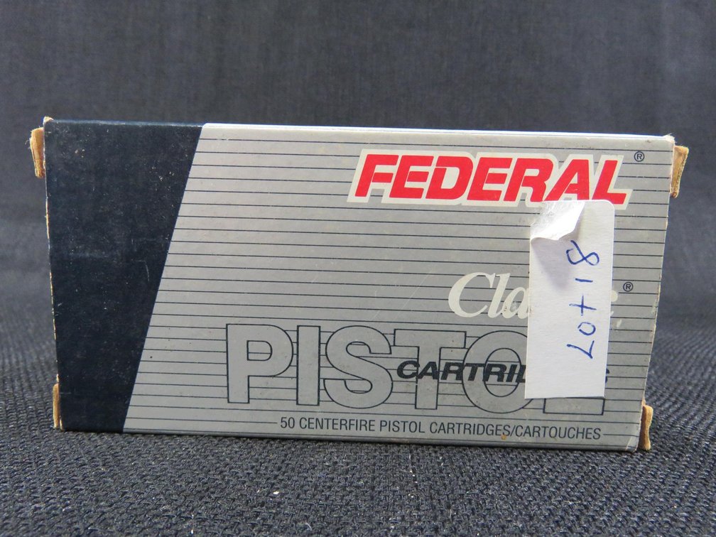 357 Magnum, 50 Rounds, 125 Grain Hi-Shok Jacket, Hollow Point, Federal
