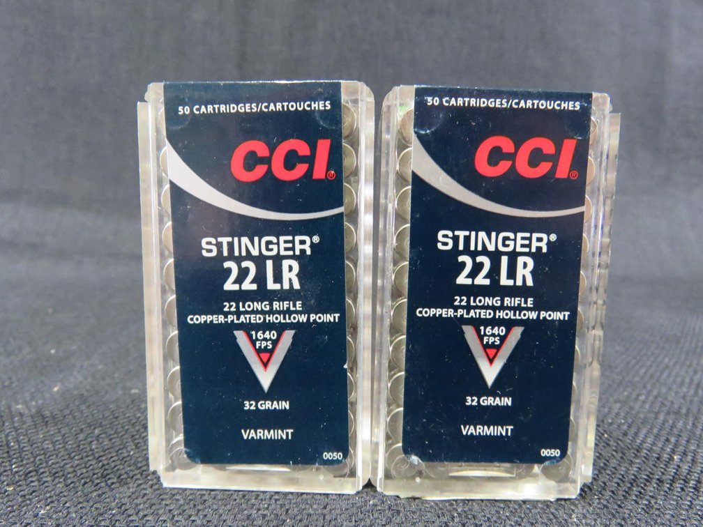 22 Long Rifle, Copper Plated Hollow Point, 100 Rounds, 1640 Fps, Cci