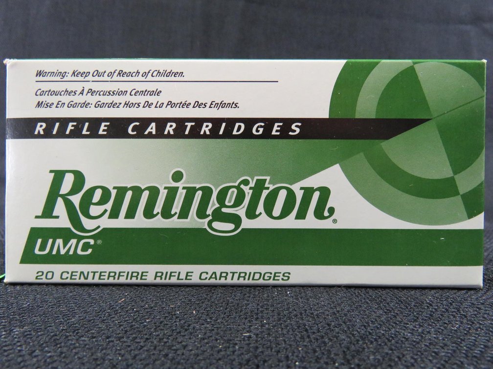 22–250, 20 Rounds 45, Grain JHP, Remington