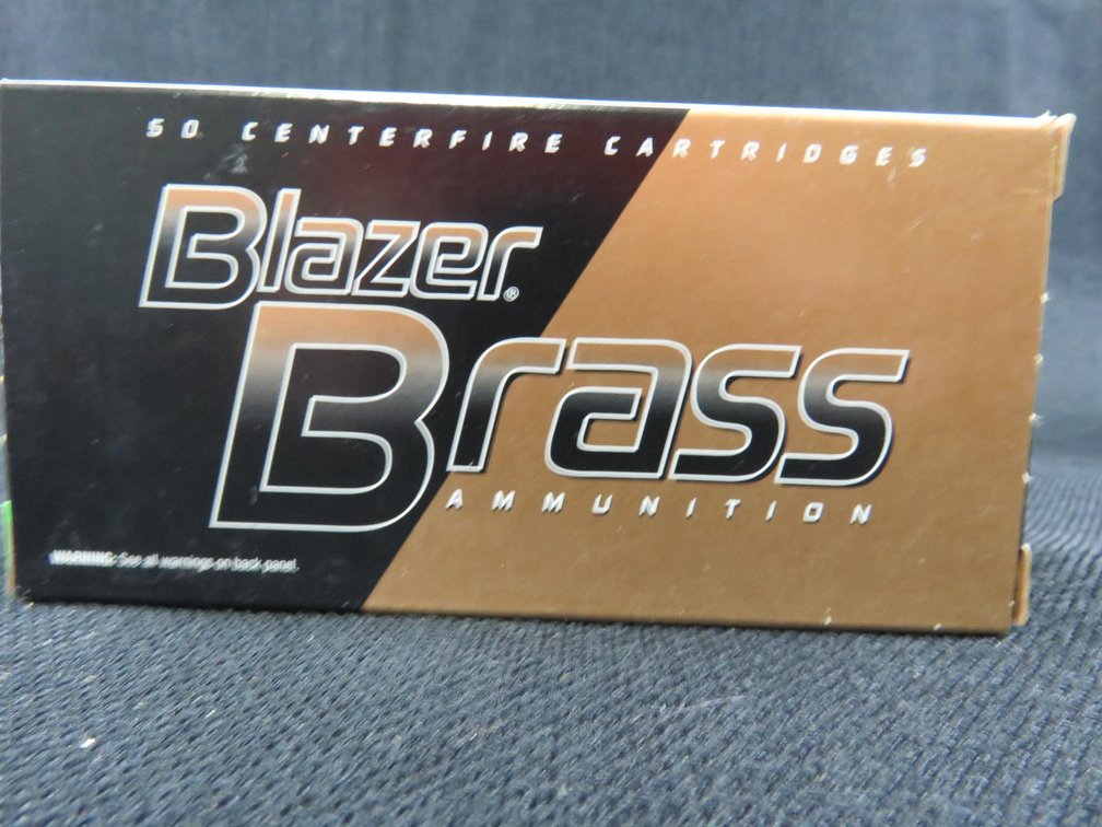 9mm Luger, 50 Rounds, 115 Grain FMJ5200, Blazer