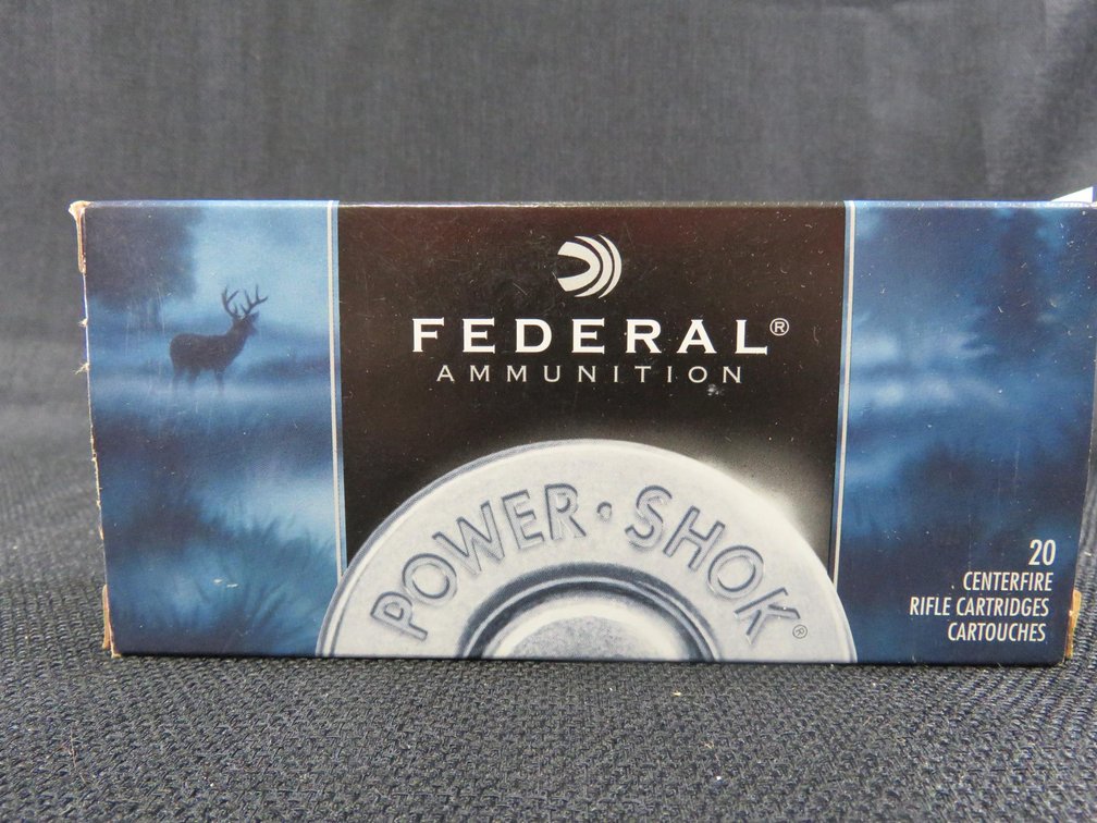 243 Win, 20 Rounds, 100 Grain, Soft Point, Federal