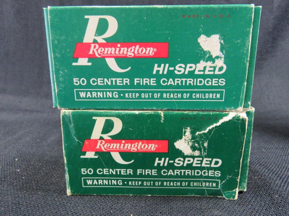 25–20 Win 57 Rounds, 86 Grain Led High Speed, Remington