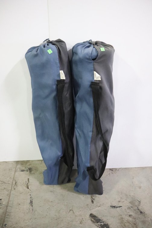 Two Camping Chairs With Footrest