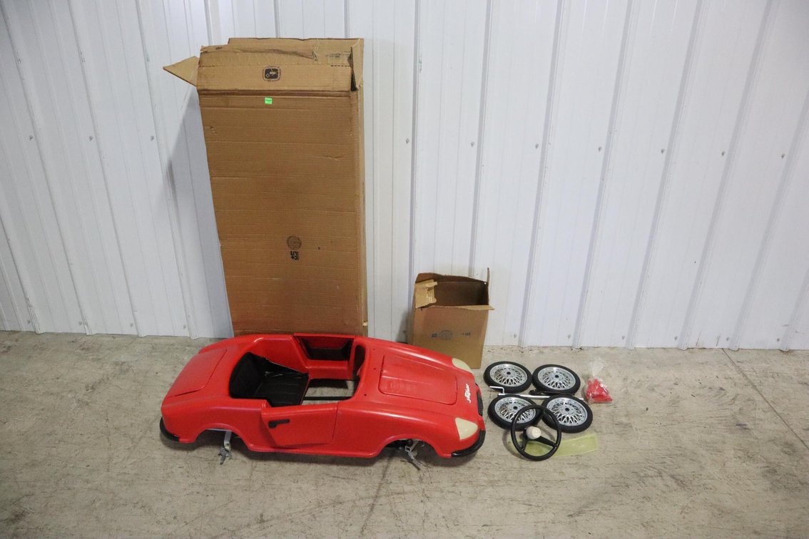 Jaguar Plastic and Metal Pedal Car