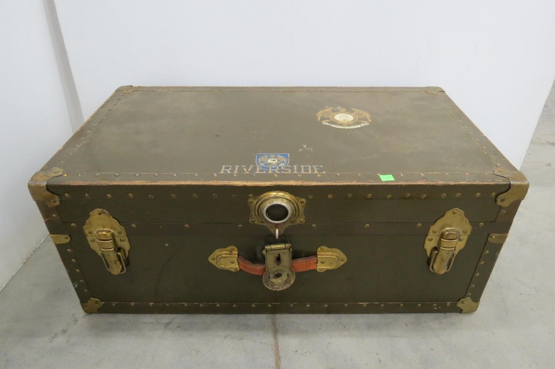Vintage Military Trunk