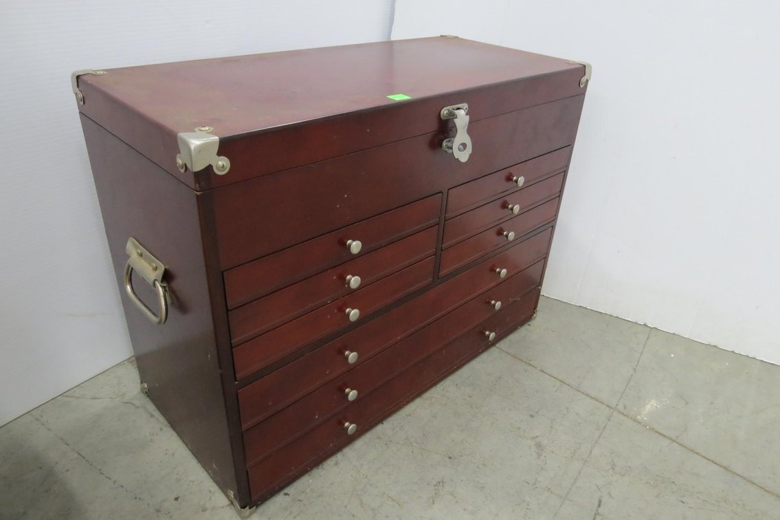 Toolbox With Some Model Airplane Tools and Accessories