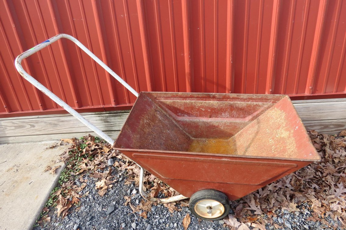 Vintage Metal Utility Cart