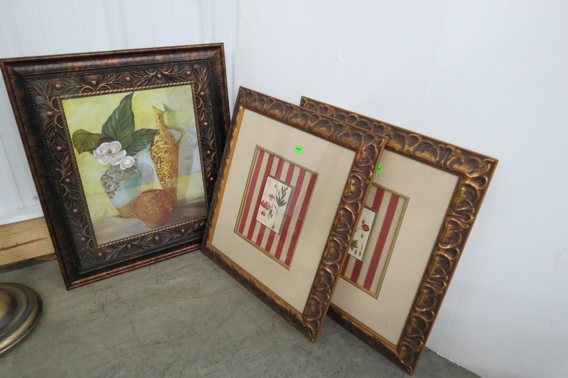 3 Framed Pictures