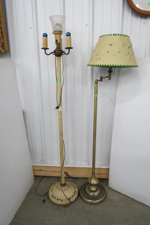 Pair of Vintage Floor Lamps