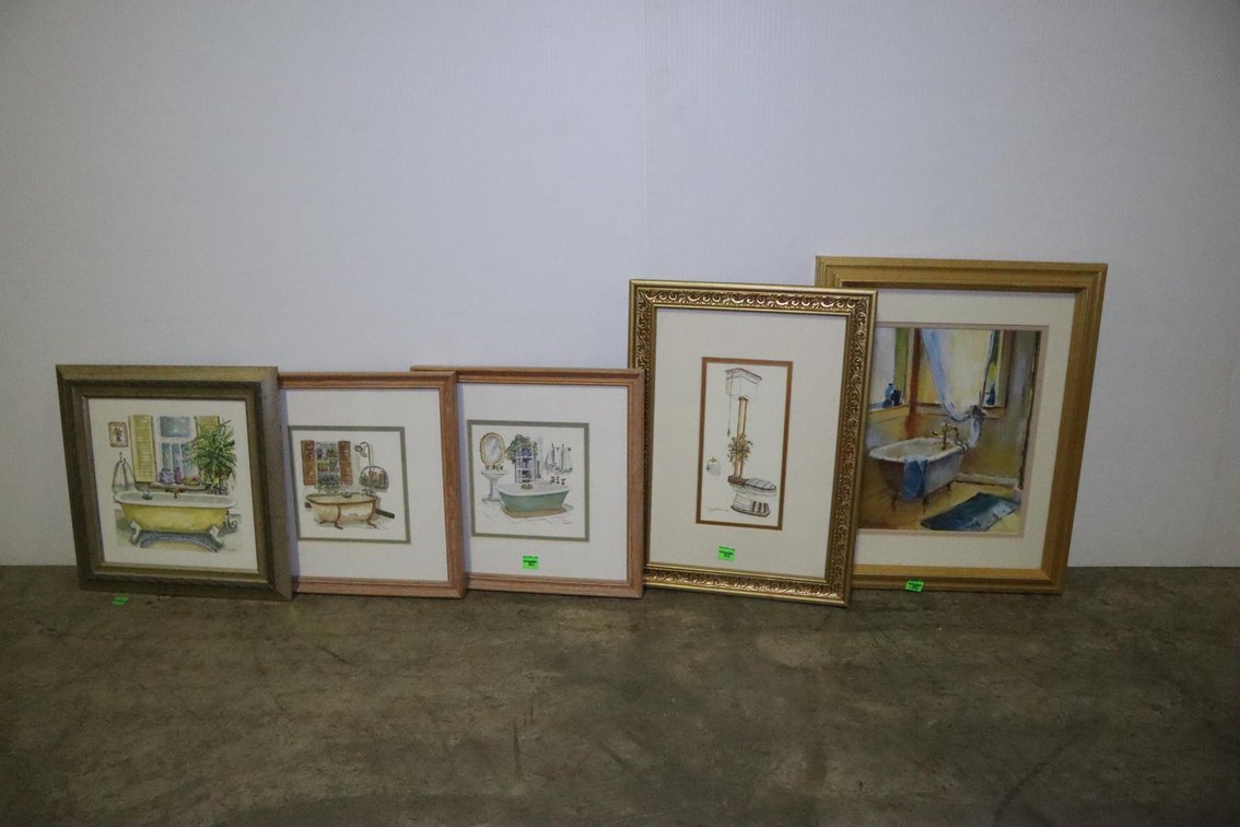 Framed Bathroom Prints
