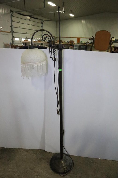 Floor Lamp With Tassel Shade
