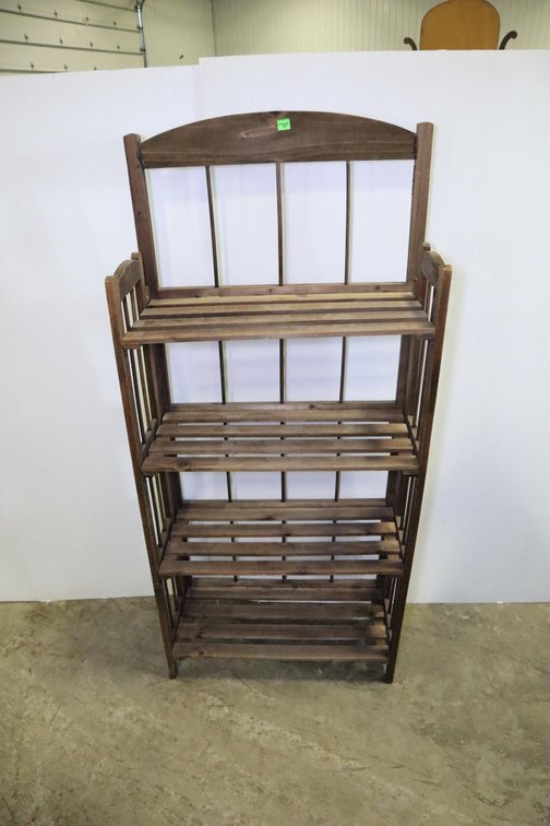 Rustic Wood Shelving