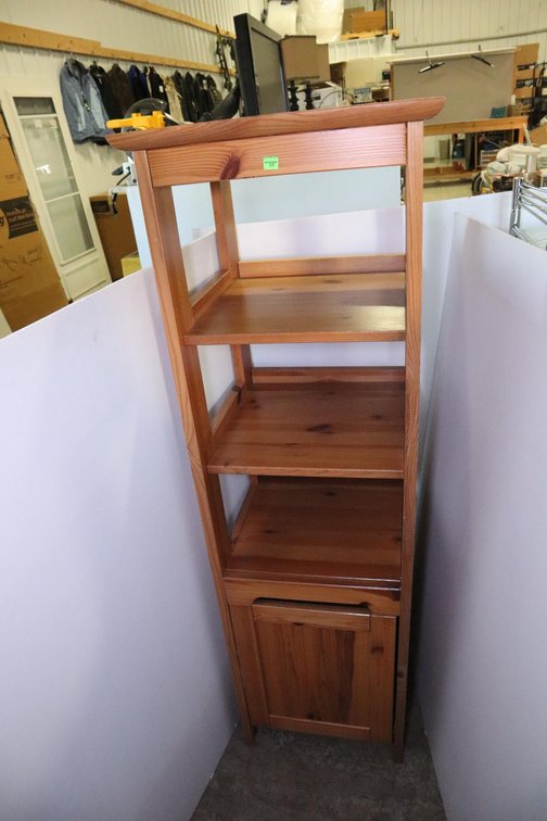 Shelving Unit With Bottom Cabinet, Slightly Wobbly Side To Side
